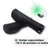 Poignées de vélo ergonomiques GripConfort