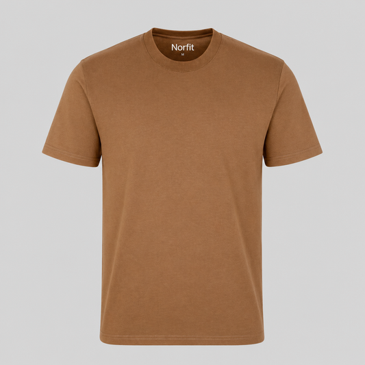 Un t-shirt marron