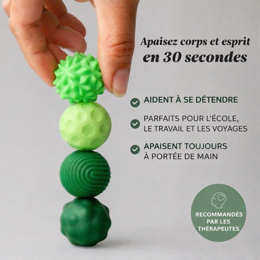 Boules magnétiques anti-stress