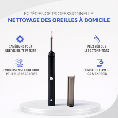 Previlya lumi-Cure  : L'hygiène auriculaire haute précision.