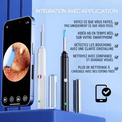 Previlya lumi-Cure  : L'hygiène auriculaire haute précision.